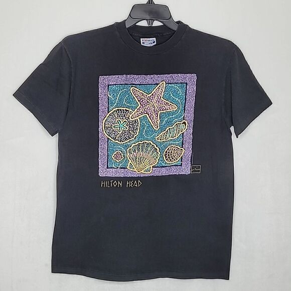 Vintage Hilton Head T Shirt Size Large - Picture 1 of 7